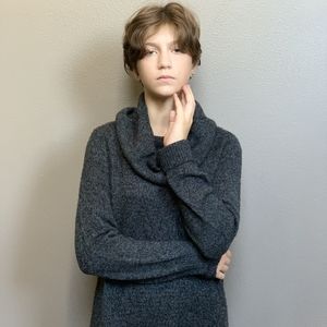 Dkny brand cowl neck sweater